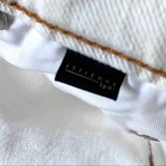 Just Cavalli Off White/Cream Cropped Jeans - Picture 7 of 11